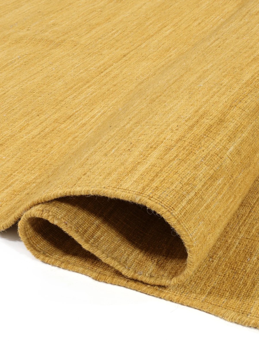 200x250 см, Индия, Килимы, Wool, жёлтый — вид 7