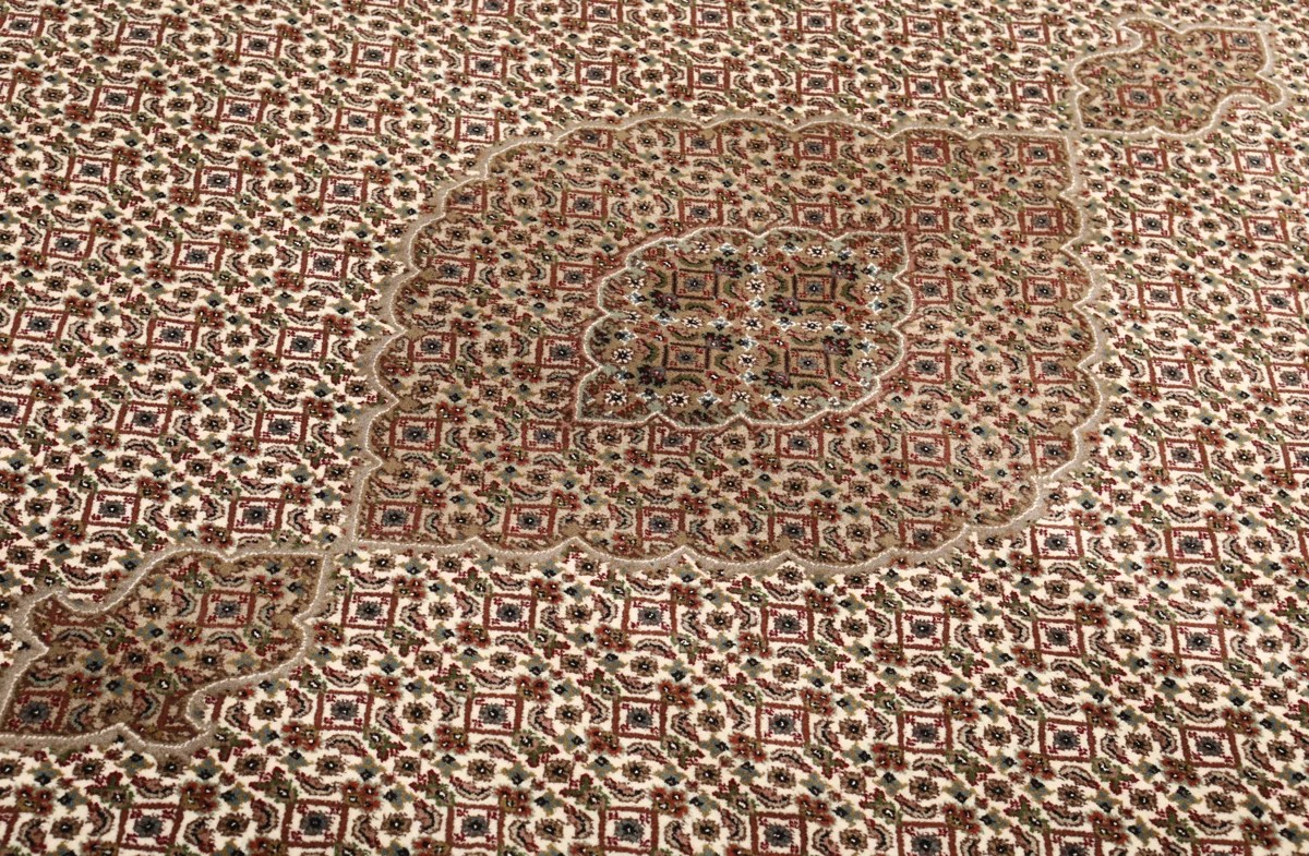 202x308 см, Индия, Табриз, Wool, оранжевый — вид 3