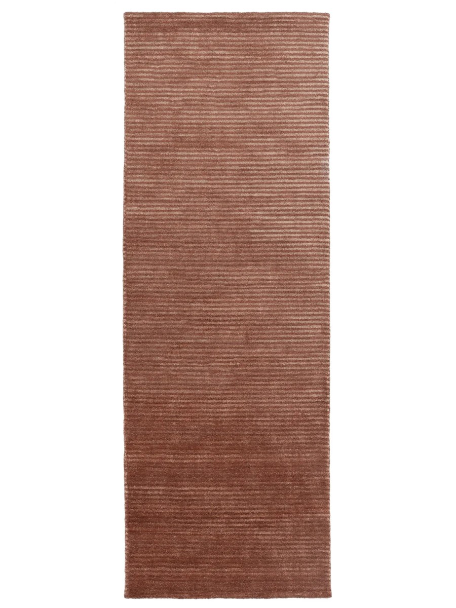 80x250 см, Индия, Однотонные, Viscose, красный
