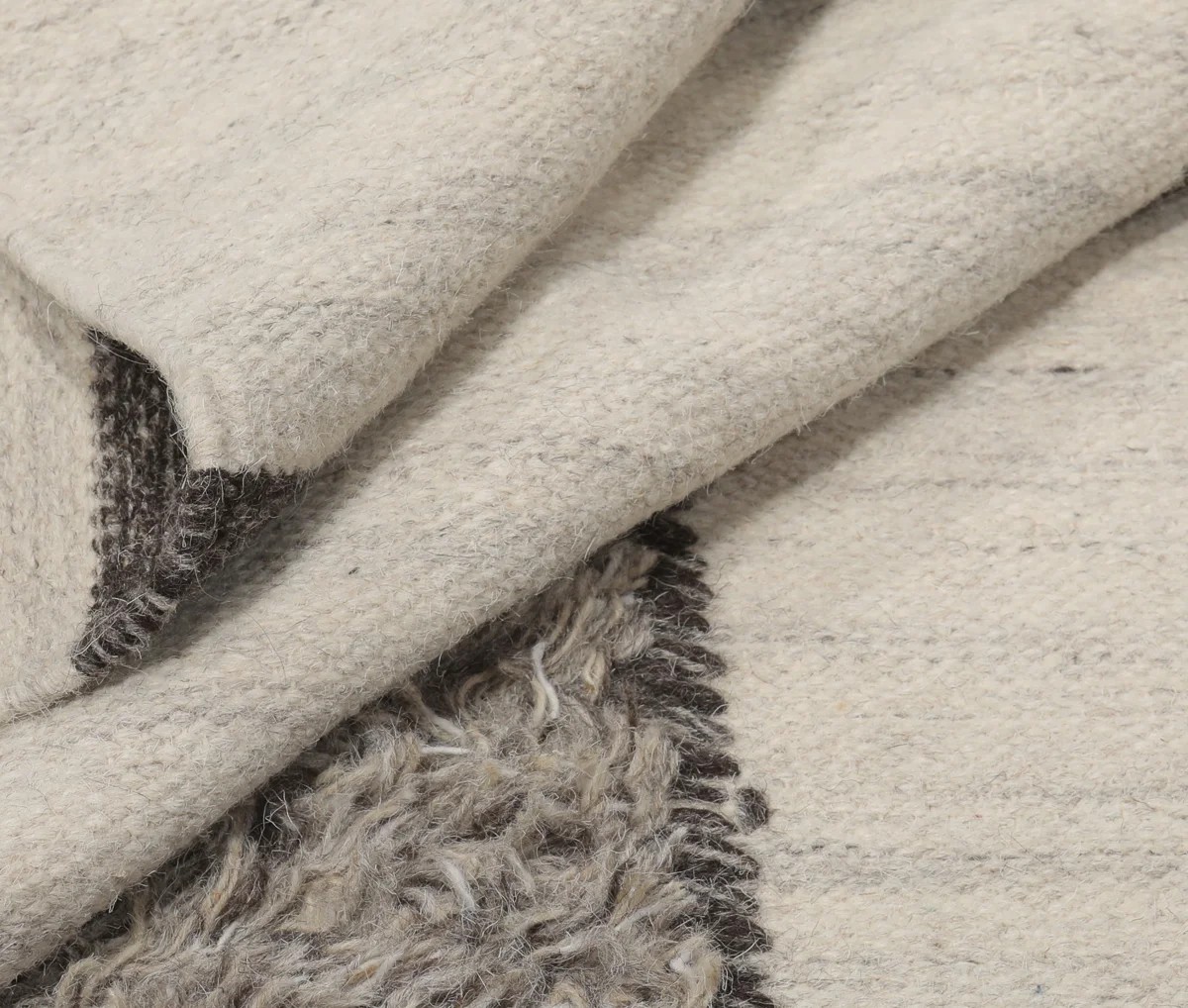 200x300 см, Индия, Современные, Wool, бежевый — вид 4