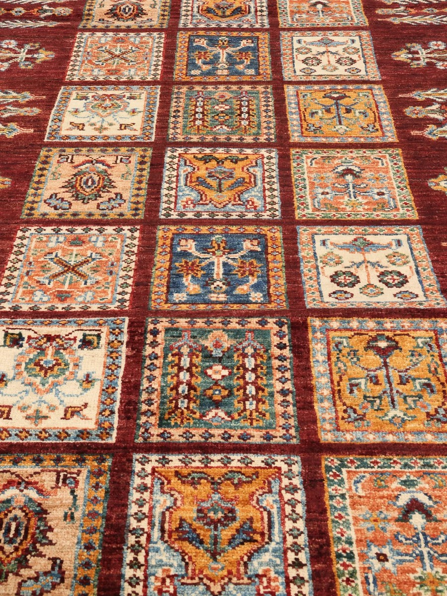 83x295 см, Афганистан, Восточные, Wool, чёрный — вид 4