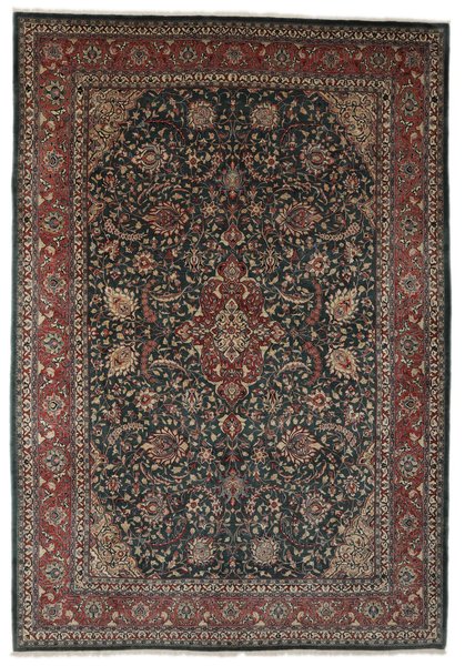 279x400 см, Иран, Сарук, Wool, чёрный