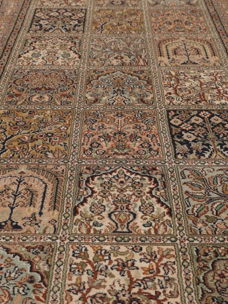 81x244 см, Индия, Шёлк, Silk, коричневый — вид 2