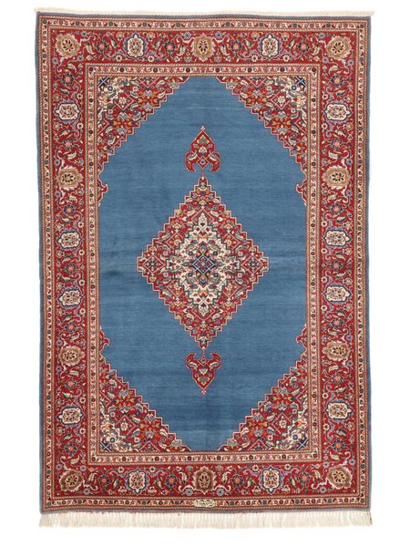 142x216 см, Иран, Кашан, Wool, красный