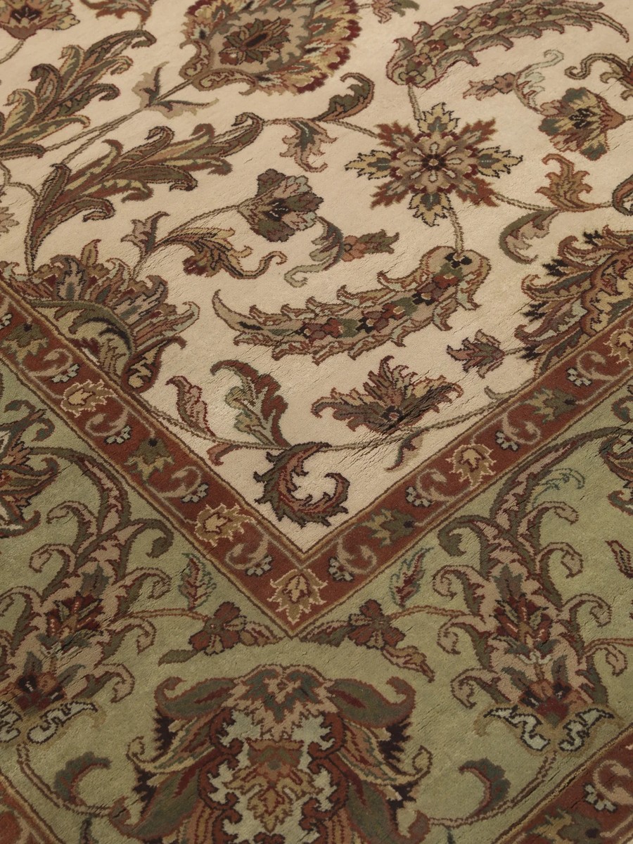 244x296 см, Индия, Сарук, Wool, оранжевый — вид 6