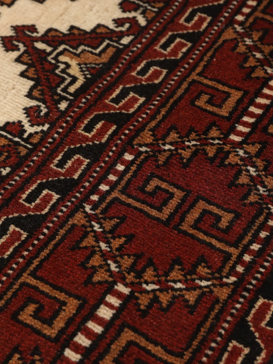 136x208 см, Иран, Восточные, Wool, чёрный — вид 7