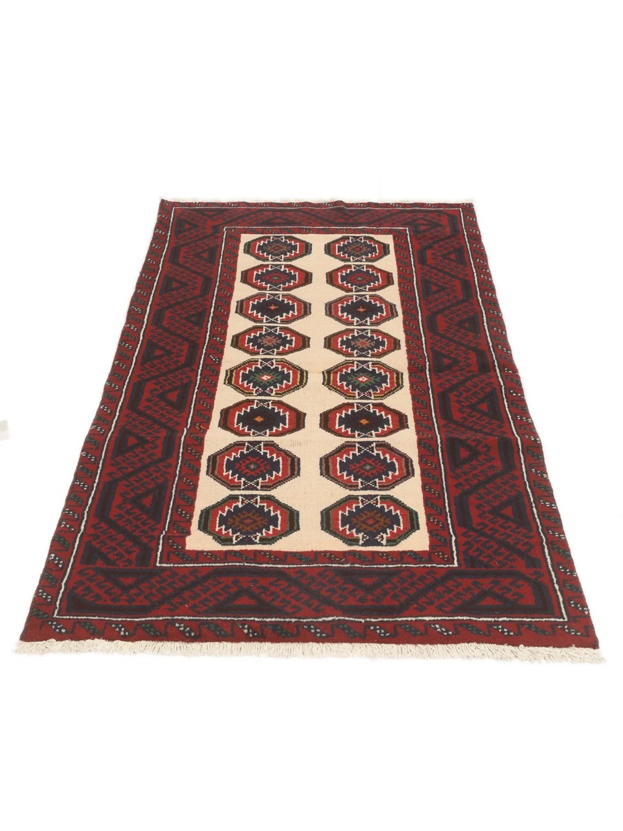 90x178 см, Иран, Балучи, Wool, бежевый — вид 2