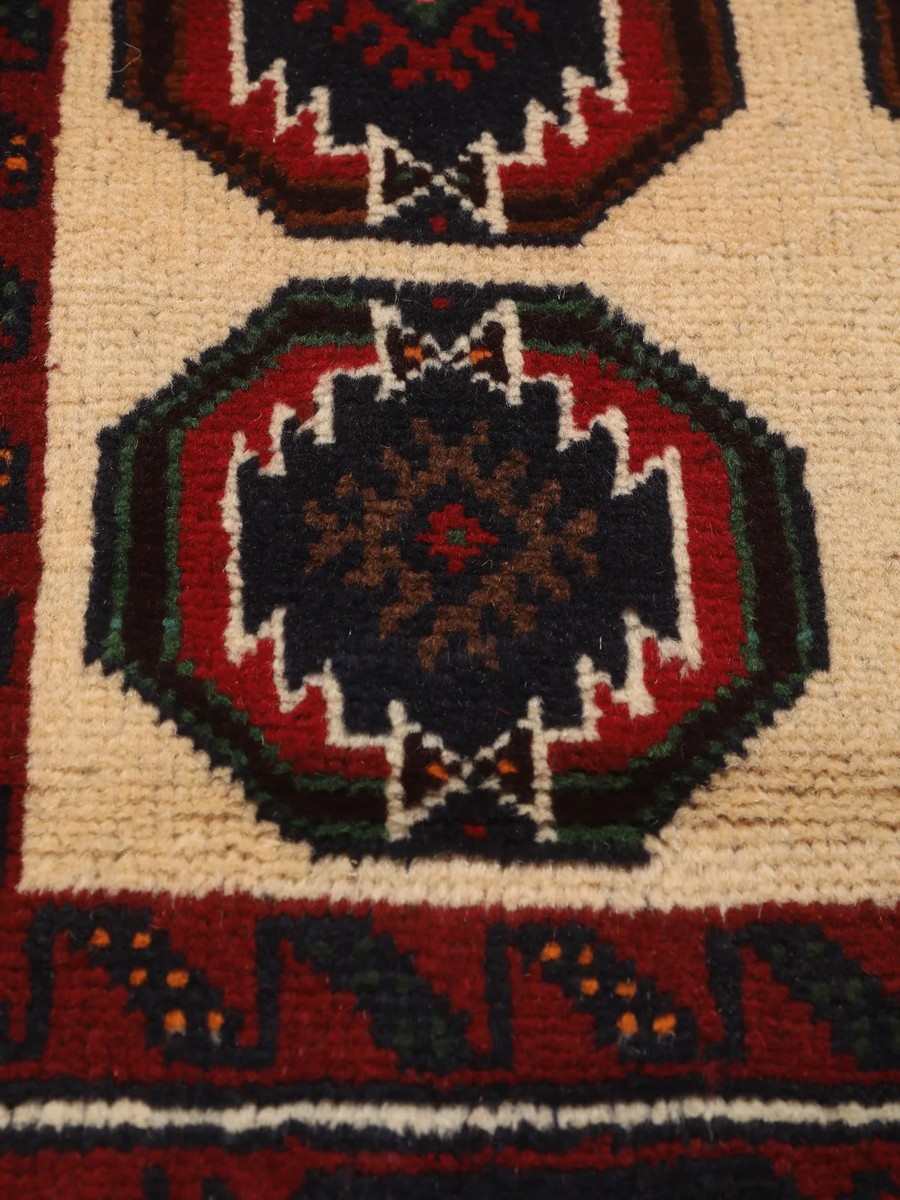 90x178 см, Иран, Балучи, Wool, бежевый — вид 6