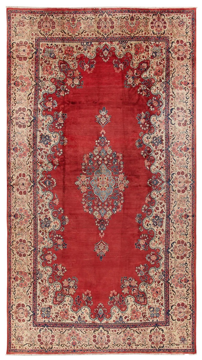 261x494 см, Иран, Сарук, Wool, коричневый
