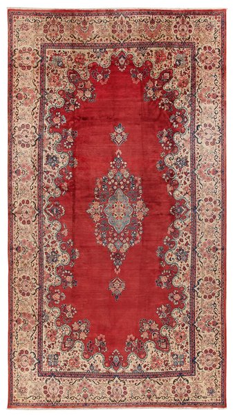 261x494 см, Иран, Сарук, Wool, коричневый