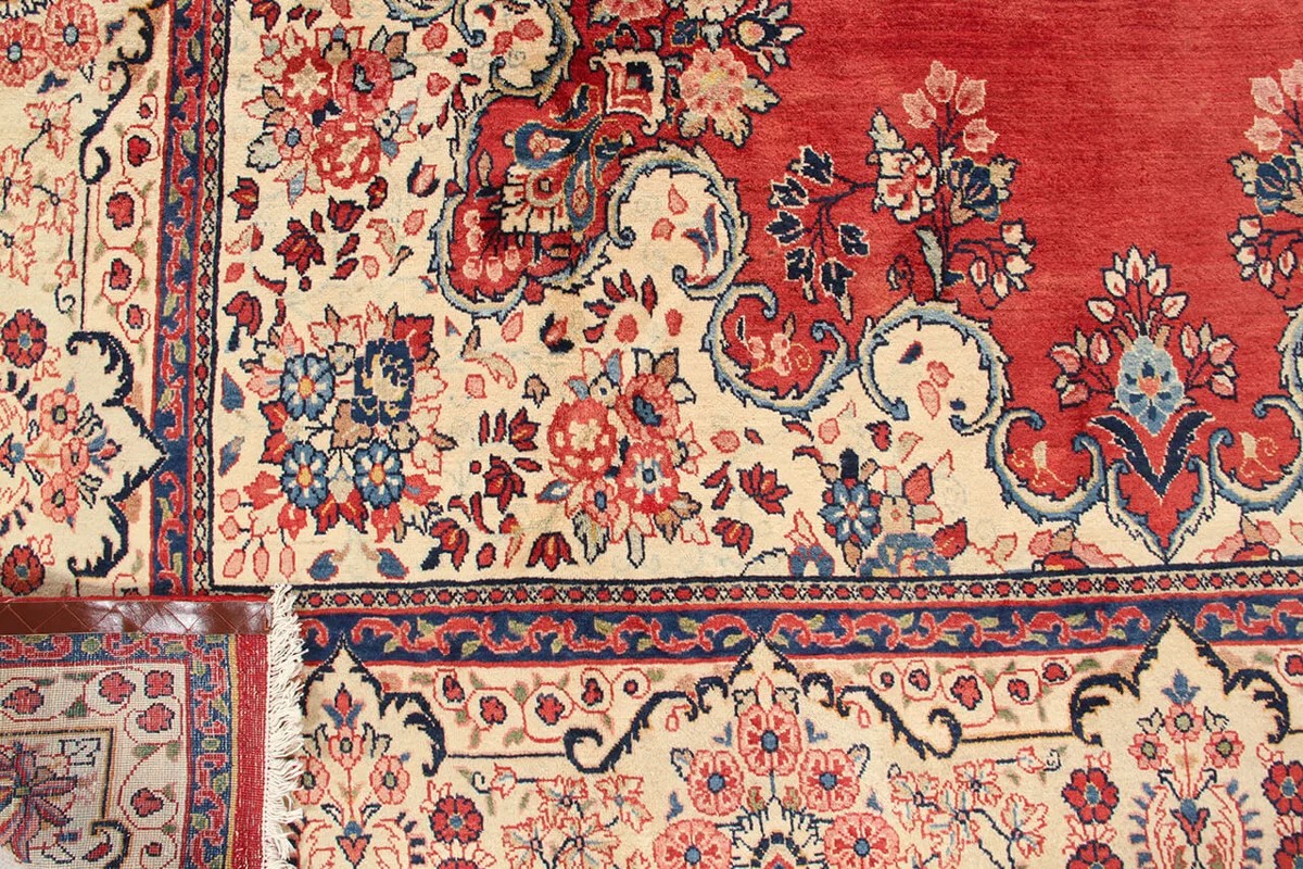 261x494 см, Иран, Сарук, Wool, коричневый — вид 4
