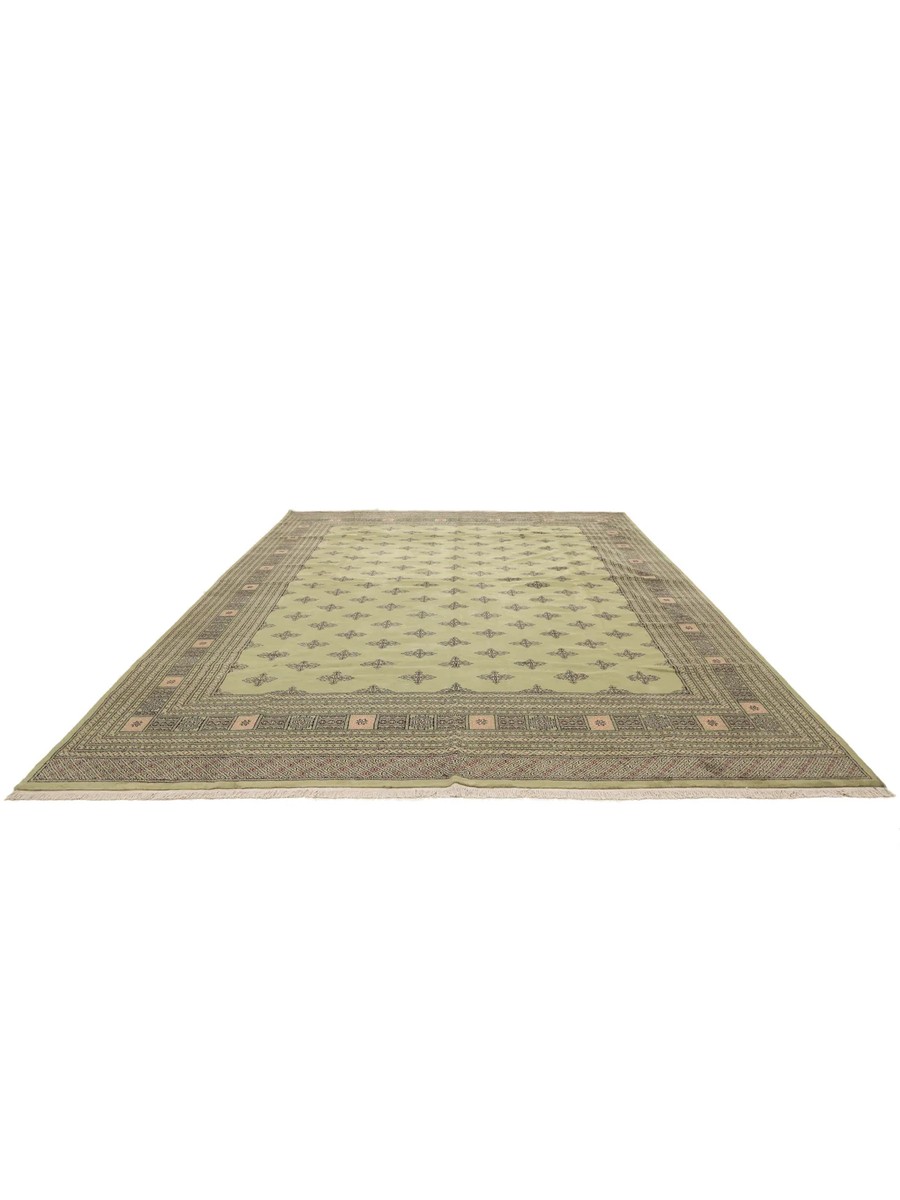 309x420 см, Пакистан, Афган / Пакистан, Wool, жёлтый — вид 2