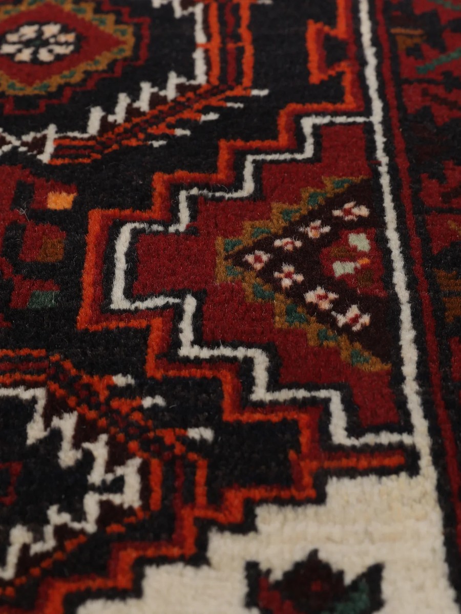 100x194 см, Иран, Балучи, Wool, чёрный — вид 6