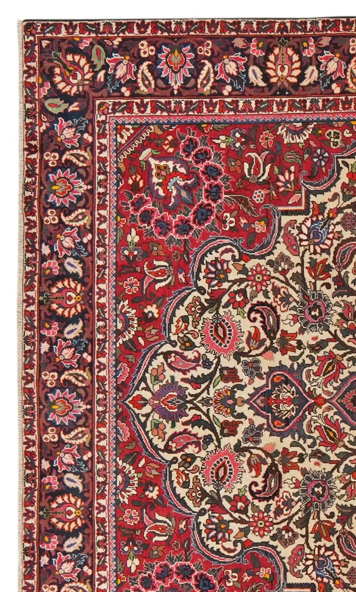 209x303 см, Иран, Бахтиари, Wool, чёрный — вид 2