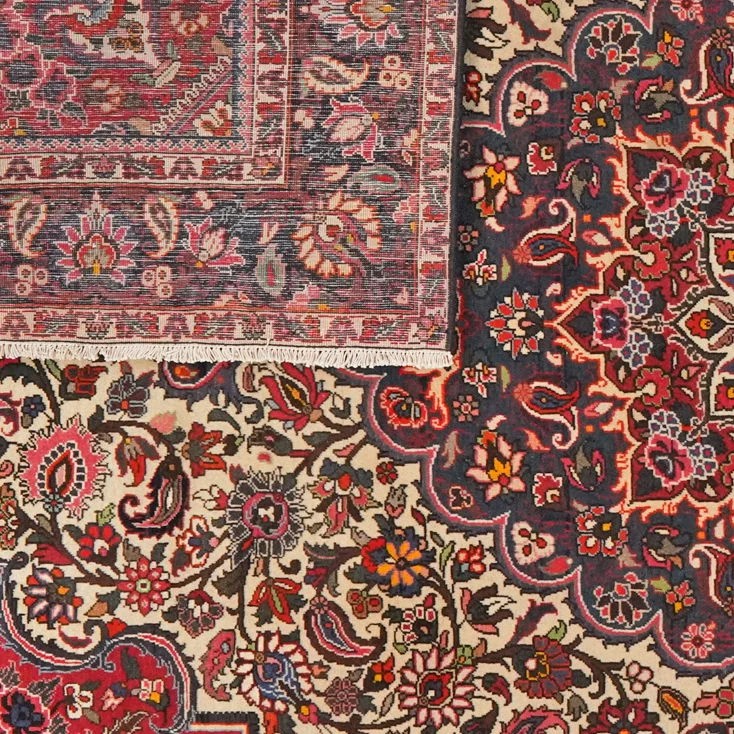 209x303 см, Иран, Бахтиари, Wool, чёрный — вид 5