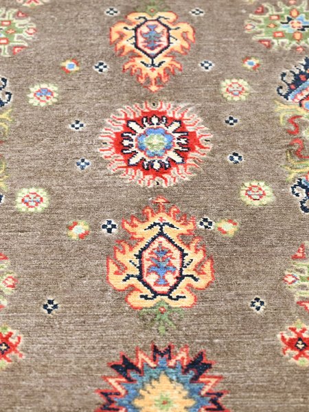 100x150 см, Афганистан, Казак, Wool, бежевый