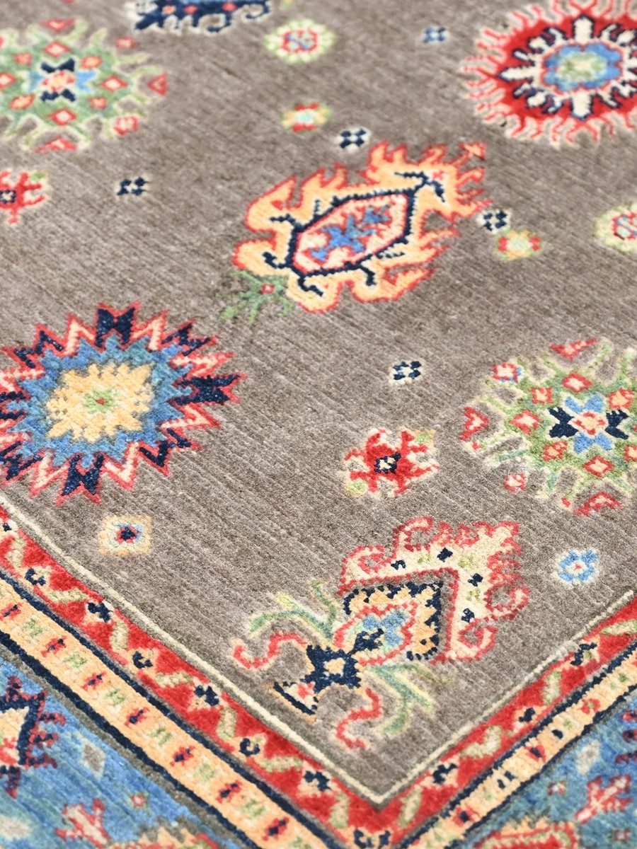 100x150 см, Афганистан, Казак, Wool, бежевый — вид 2