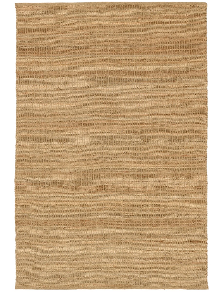 250x350 см, Индия, Современные, 90% Jute, бежевый