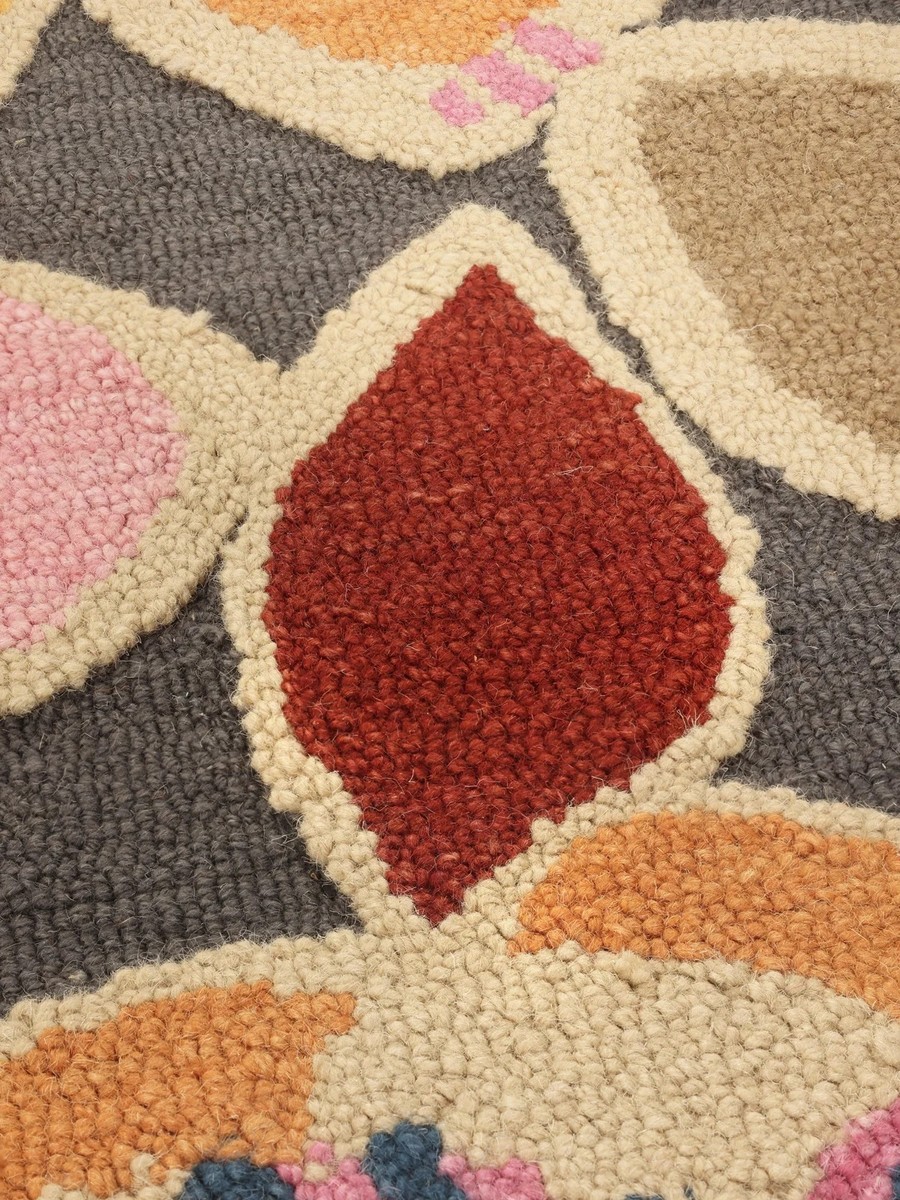 160x230 см, Индия, Современные, Wool, многоцветный — вид 2