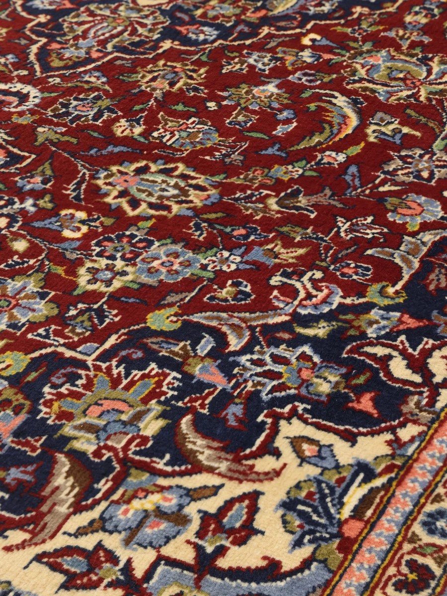106x205 см, Иран, Кашан, Wool, коричневый — вид 2