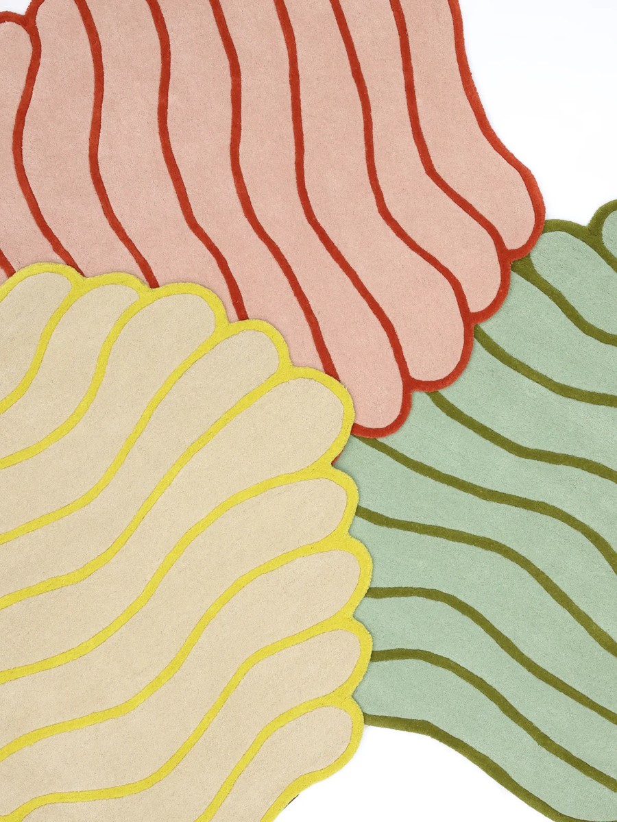 Ø200 см, Индия, Современные, Wool, зелёный — вид 3
