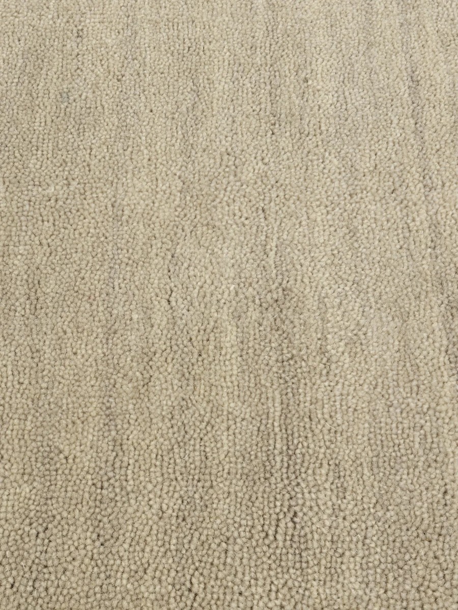 250x350 см, Индия, Однотонные, Wool, серо-бежевый — вид 3