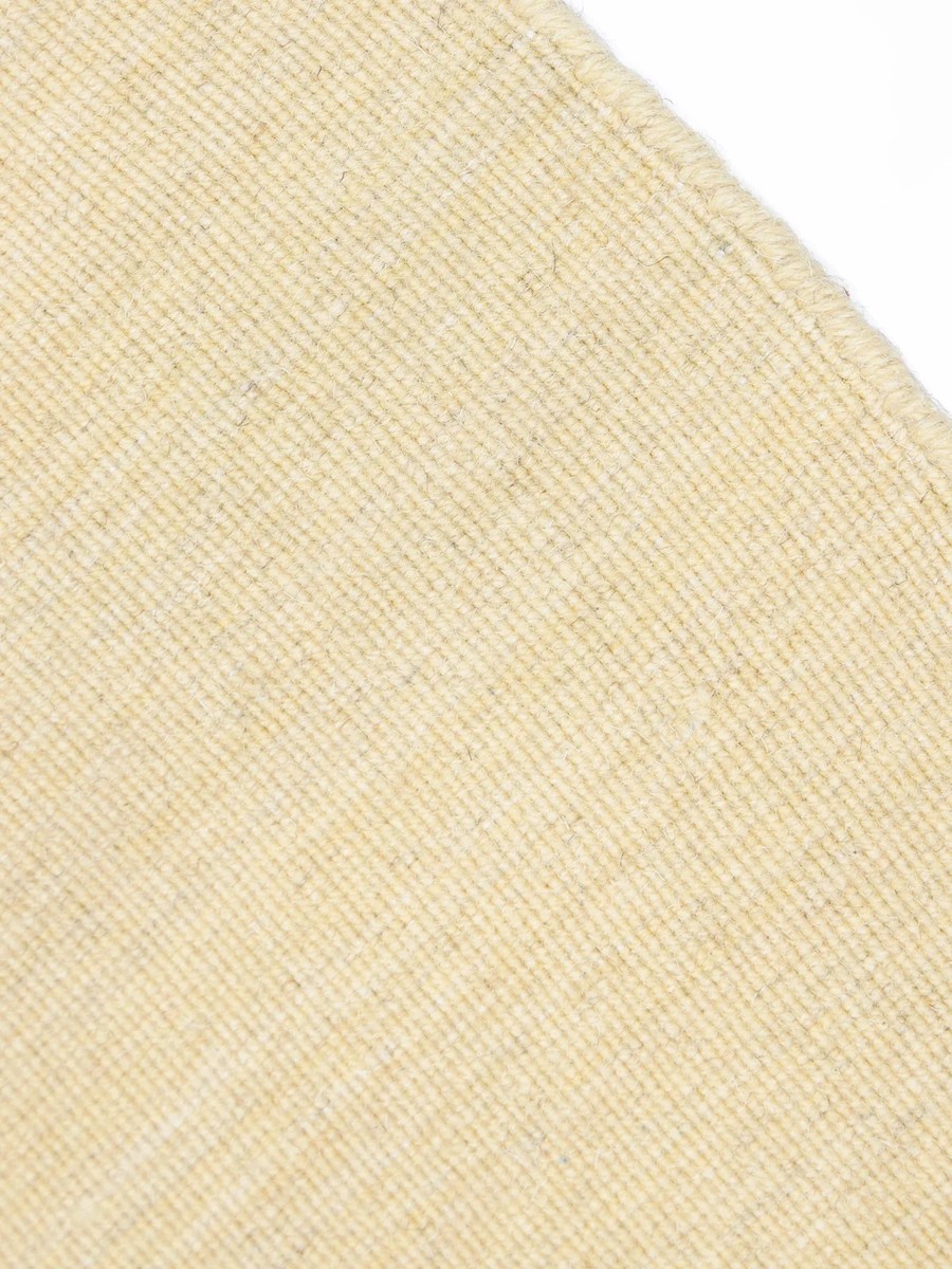 Ø200 см, Индия, Килимы, Wool, жёлтый — вид 2