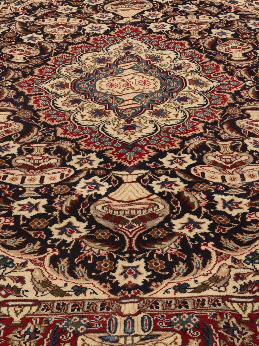 201x291 см, Иран, Восточные, Wool, чёрный — вид 4