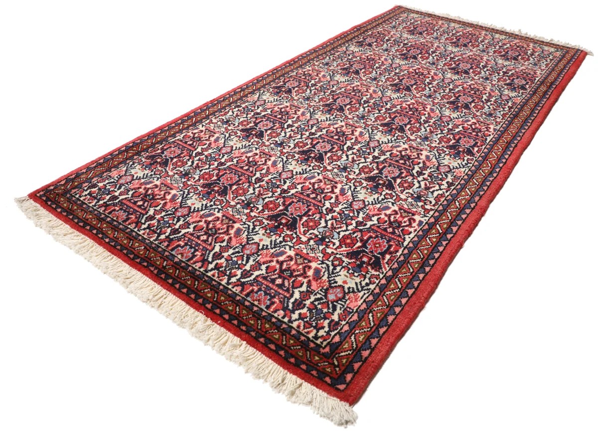 68x148 см, Иран, Кашкай, Wool, розовый — вид 2