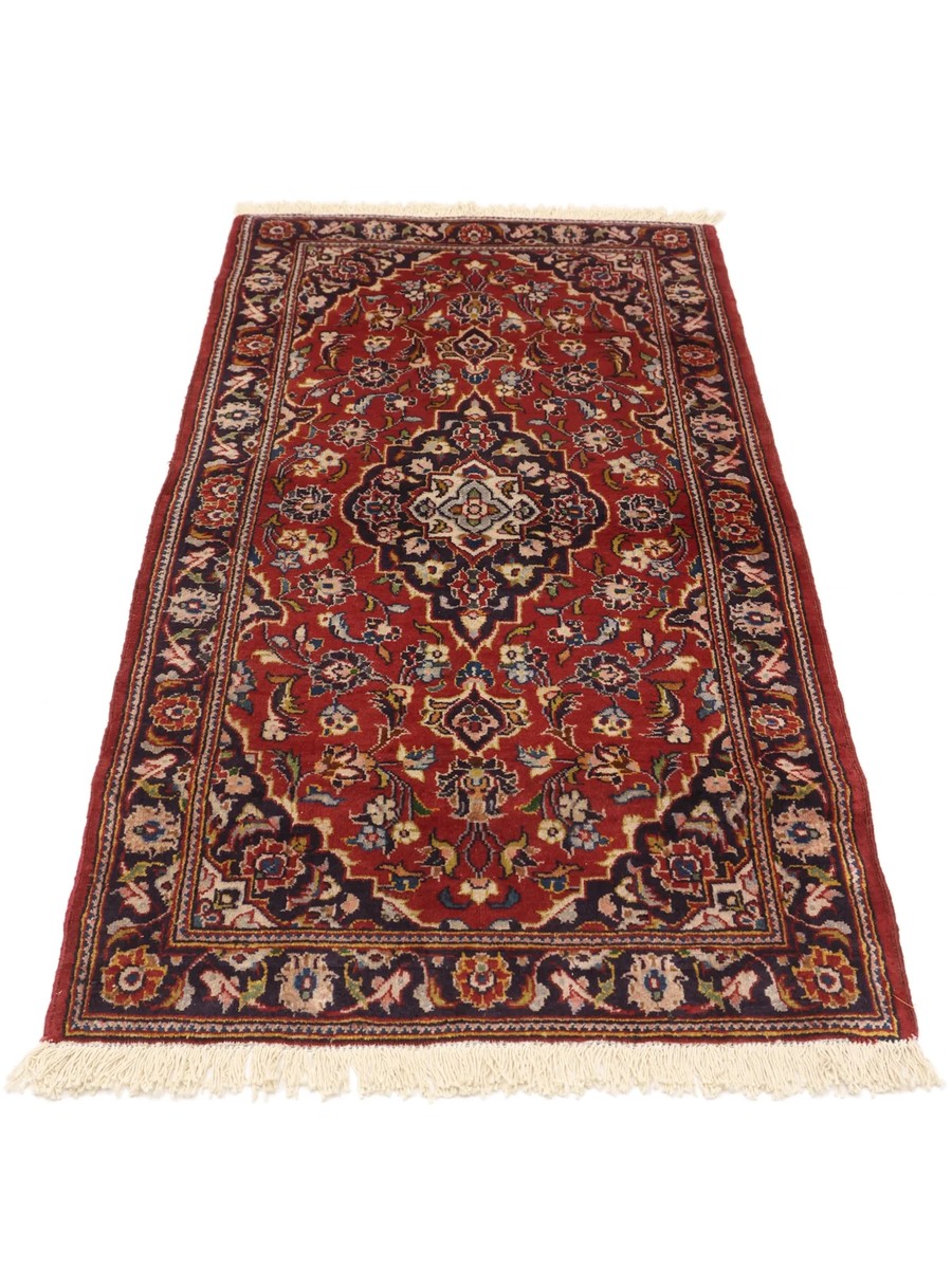 104x141 см, Иран, Кашан, Wool, чёрный — вид 3