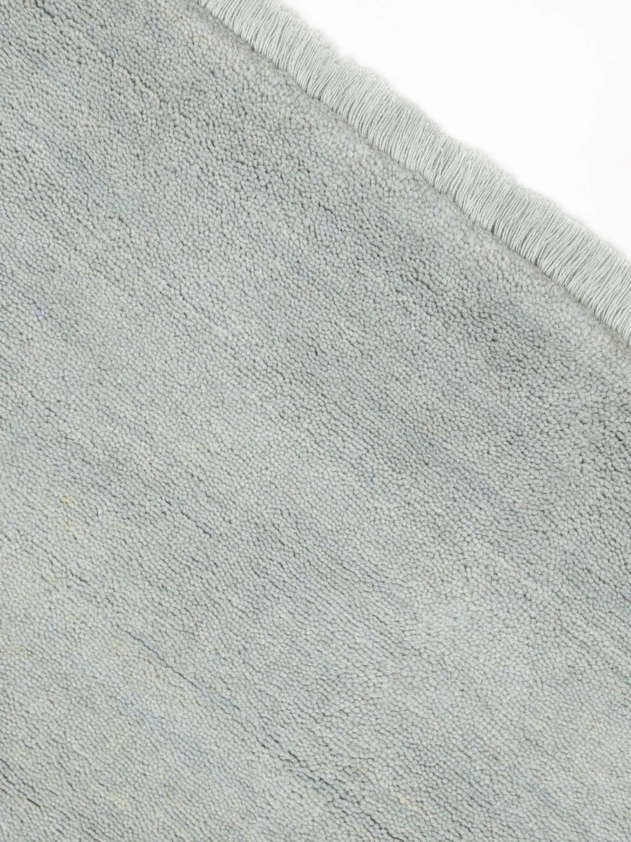 300x400 см, Индия, Однотонные, Wool, синий — вид 3