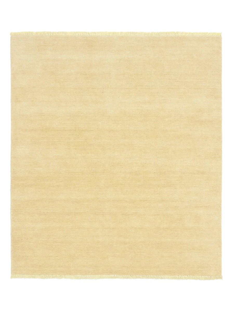 250x300 см, Индия, Однотонные, Wool, жёлтый
