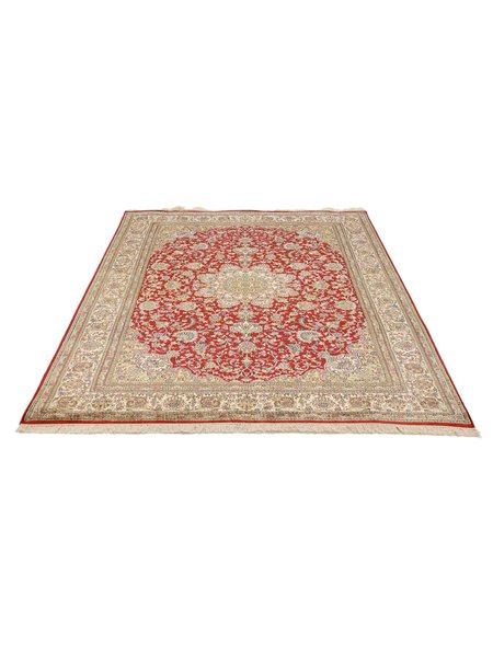 171x239 см, Индия, Шёлк, Silk, оранжевый
