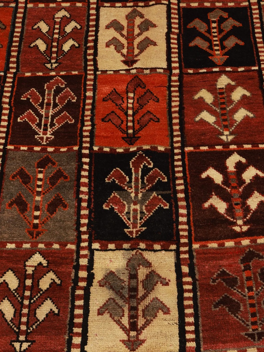 153x287 см, Иран, Кашкай, Wool, красный — вид 3