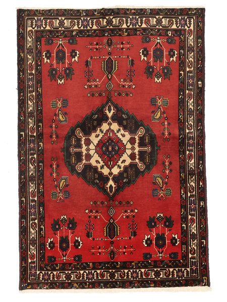 137x208 см, Иран, Восточные, Wool, чёрный