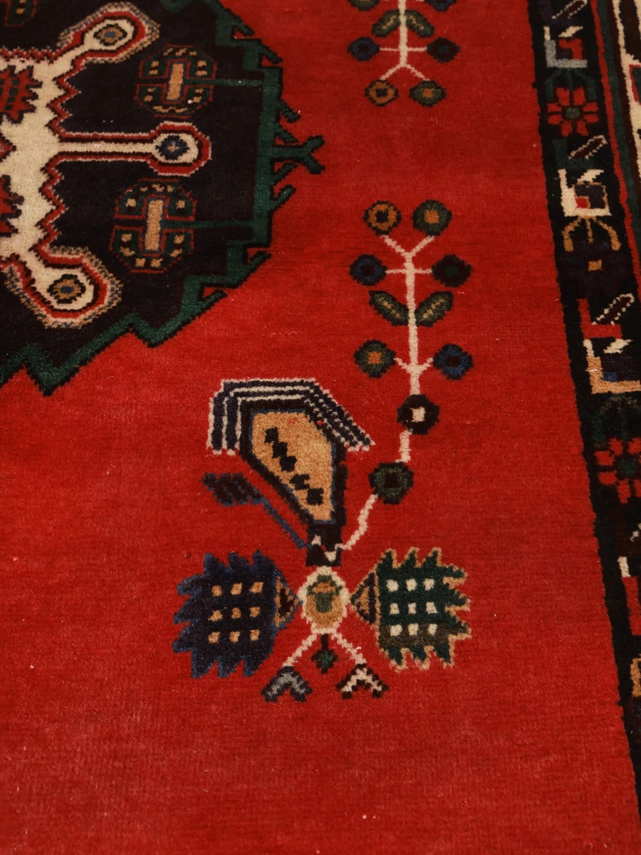 137x208 см, Иран, Восточные, Wool, чёрный — вид 4