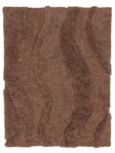200x300 см, Индия, Шэгги, Wool, коричневый