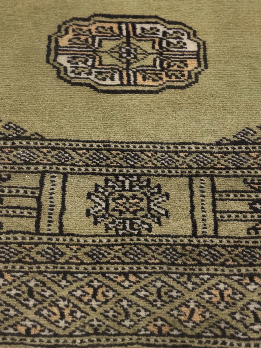 77x304 см, Пакистан, Афган / Пакистан, Wool, жёлтый — вид 2