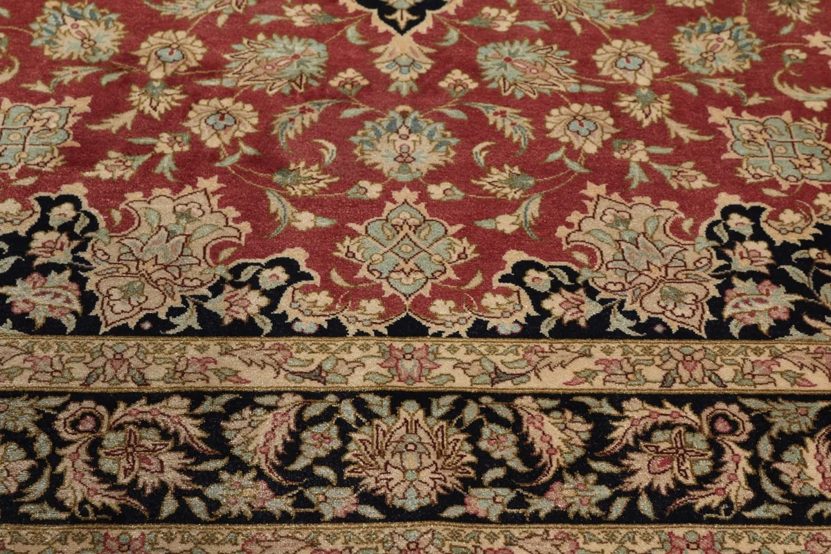 100x152 см, Иран, Шёлк, Silk, оранжевый — вид 6
