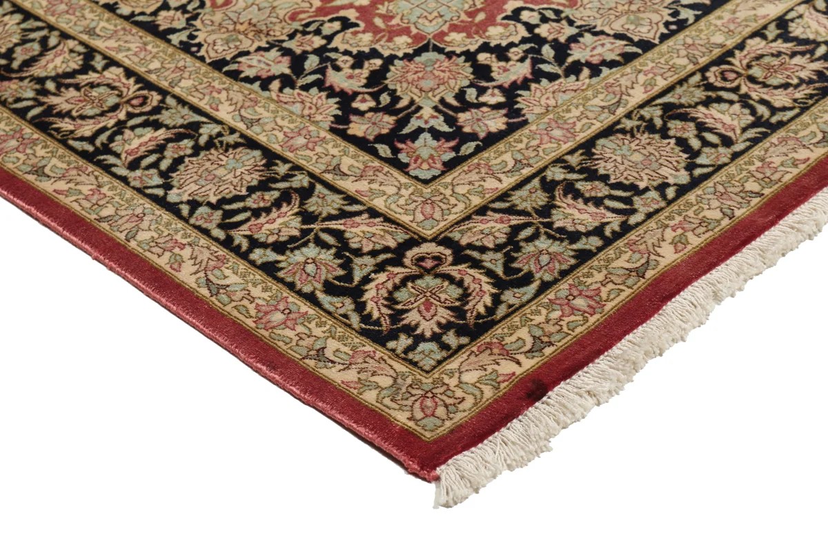 100x152 см, Иран, Шёлк, Silk, оранжевый — вид 7