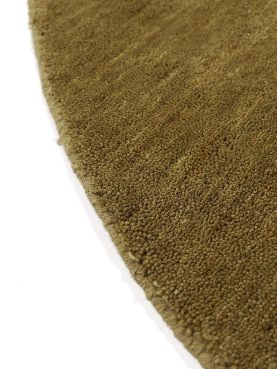 Ø200 см, Индия, Современные, Wool, зелёный — вид 4