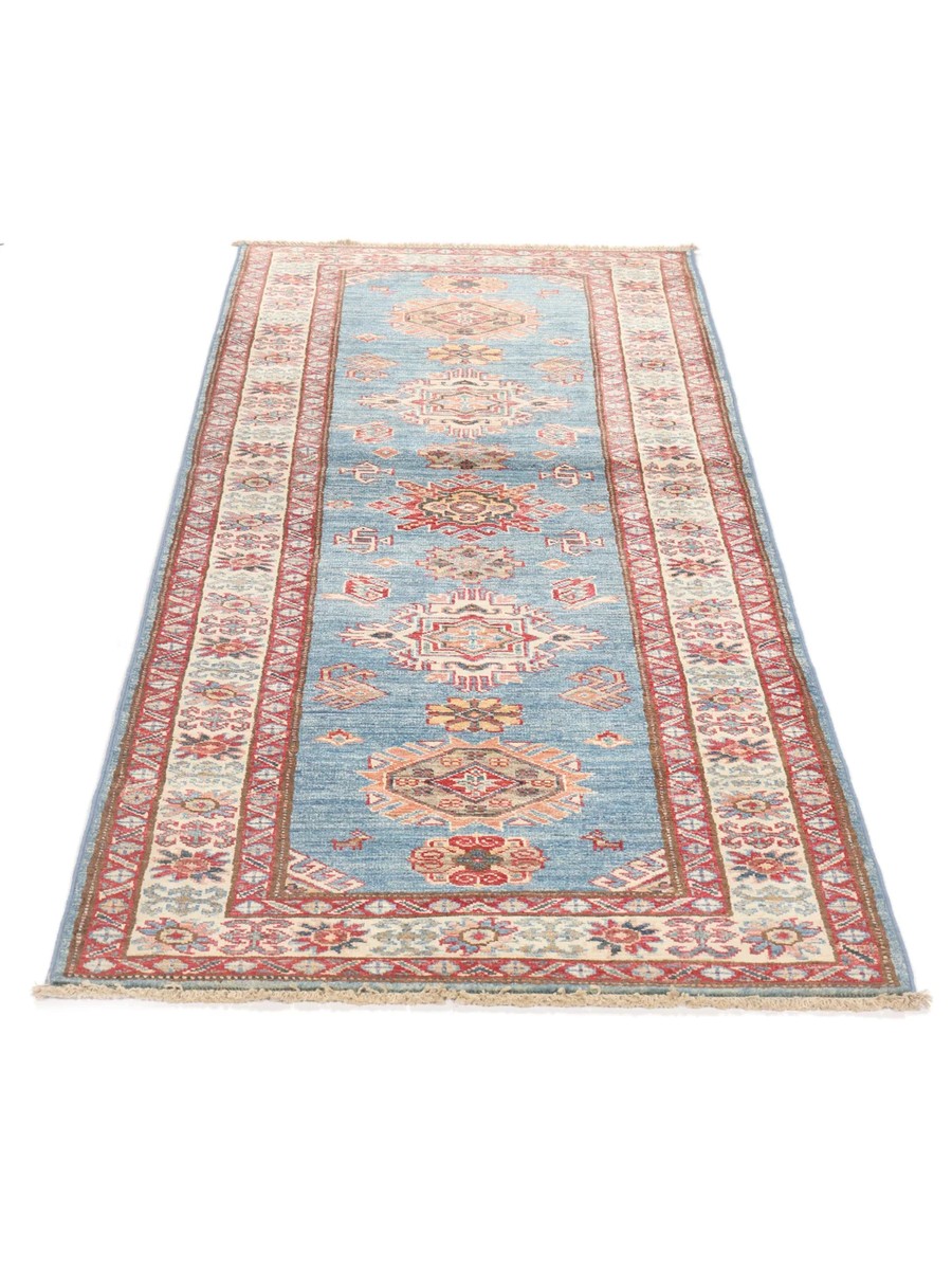 79x206 см, Афганистан, Казак, Wool, коричневый — вид 2