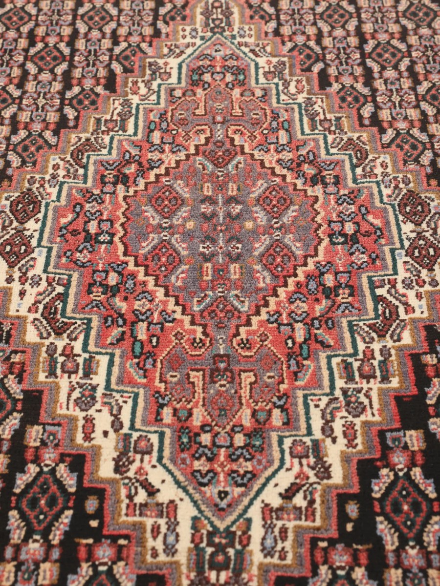 74x103 см, Иран, Восточные, Wool, чёрный — вид 5