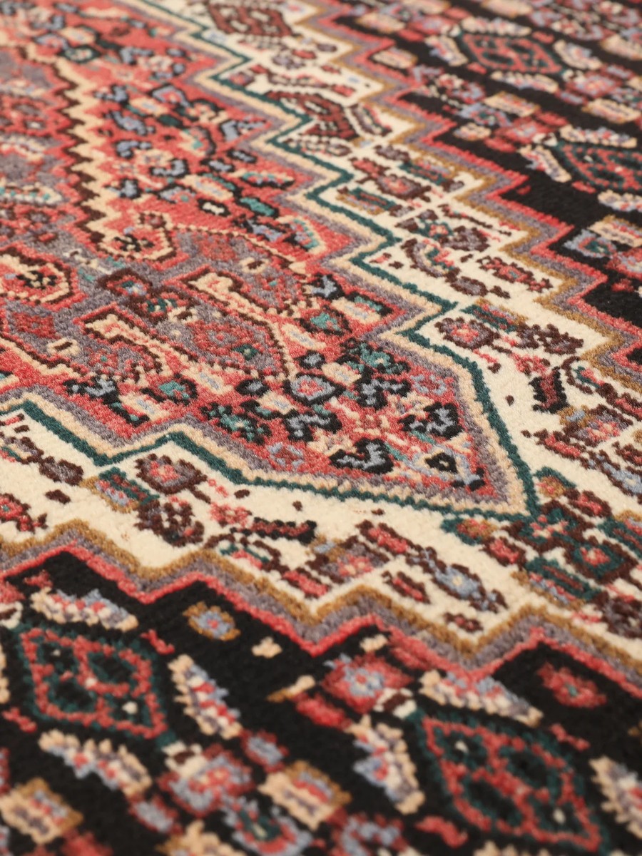 74x103 см, Иран, Восточные, Wool, чёрный — вид 6