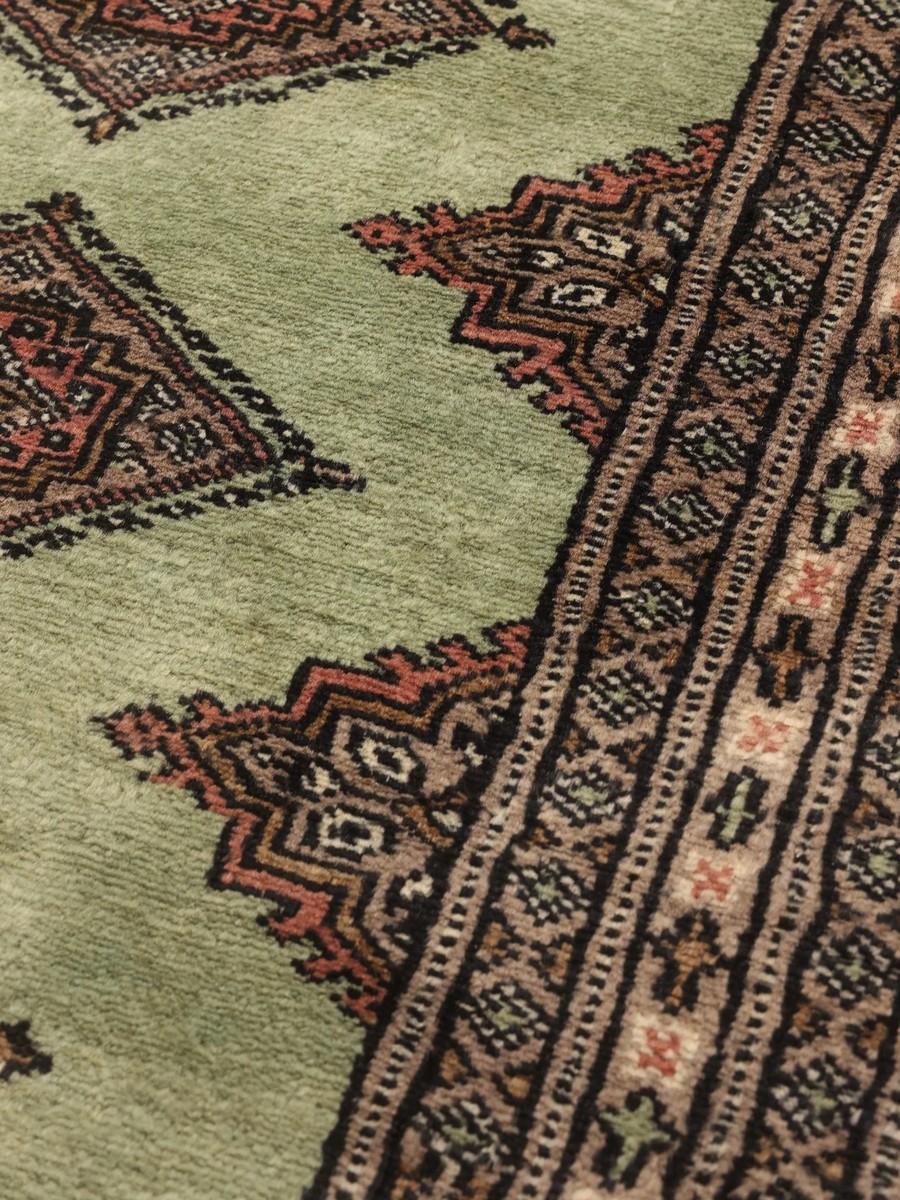 246x300 см, Пакистан, Афган / Пакистан, Wool, коричневый — вид 2