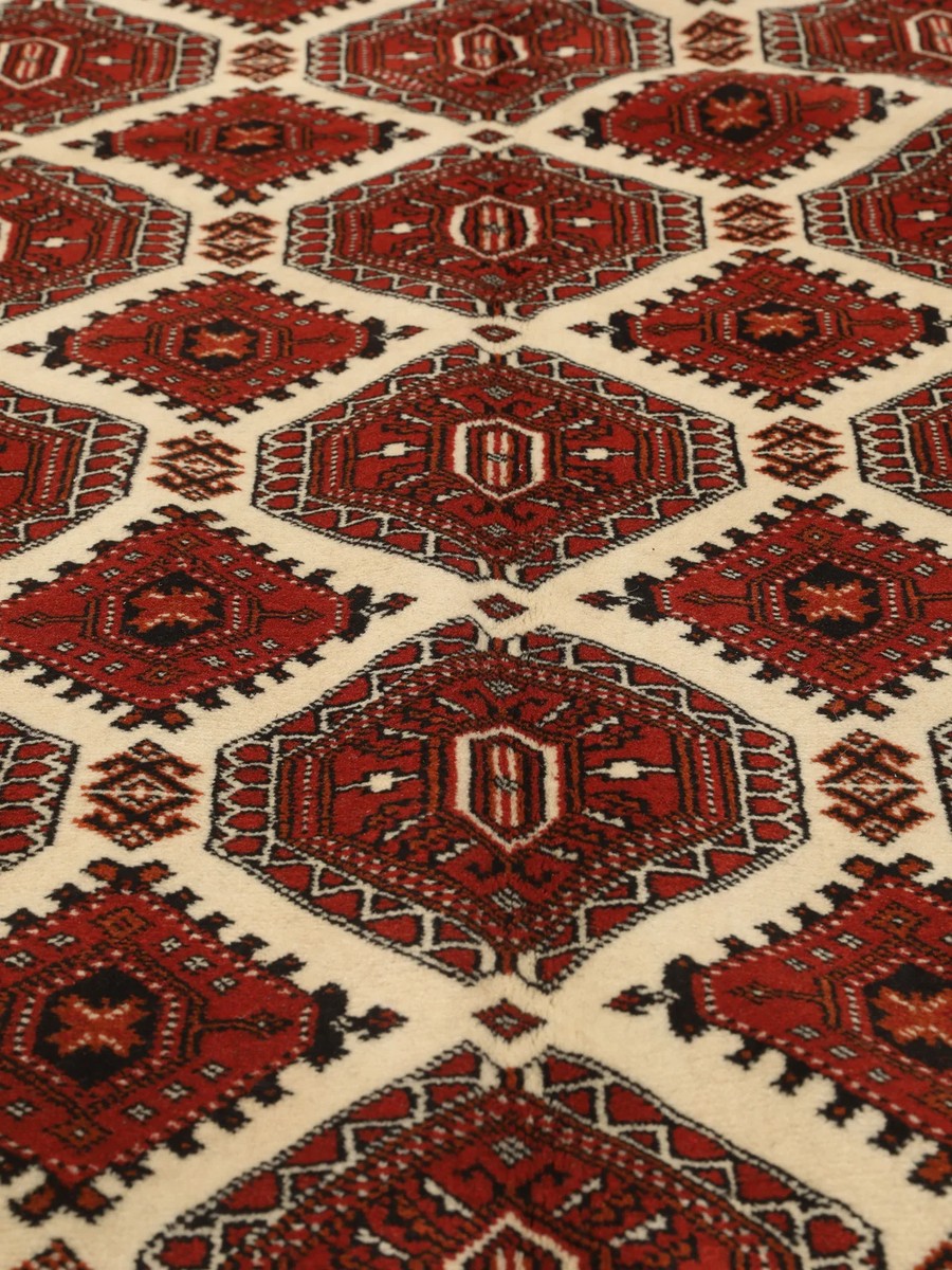157x253 см, Иран, Восточные, Wool, бежевый — вид 6