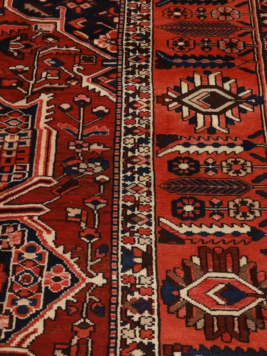 295x387 см, Иран, Бахтиари, Wool, красный — вид 4