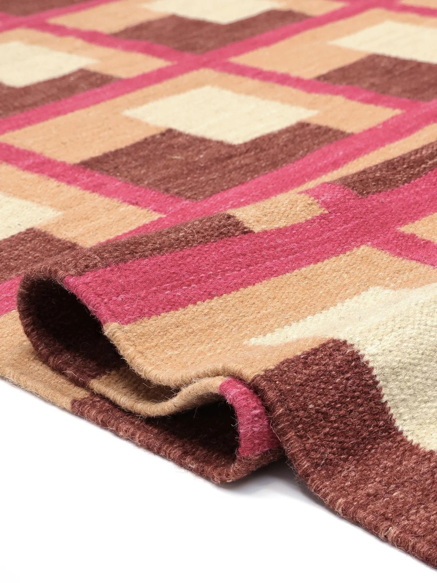 160x230 см, Индия, Современные, Wool, многоцветный — вид 4