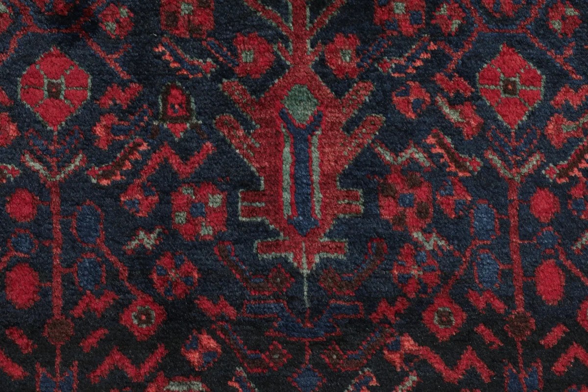130x296 см, Иран, Восточные, Wool, чёрный — вид 6