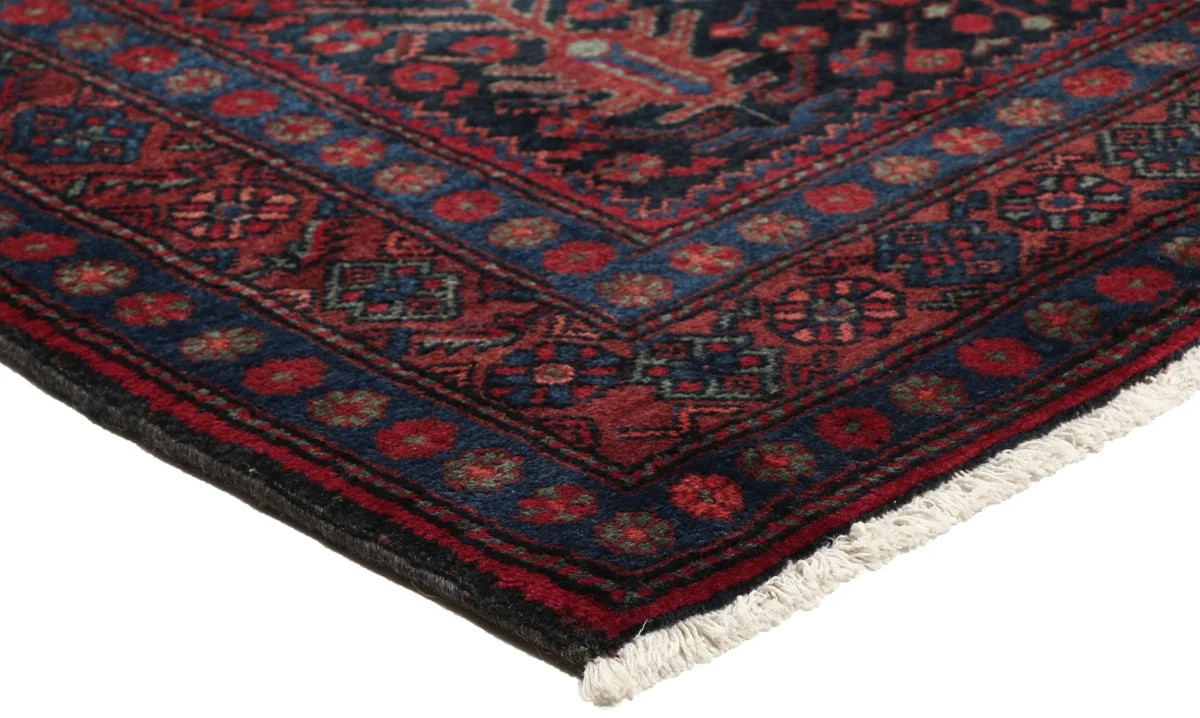 130x296 см, Иран, Восточные, Wool, чёрный — вид 8